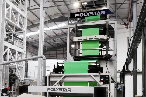 Installation of Biodegradable Film Extrusion Line in Romania